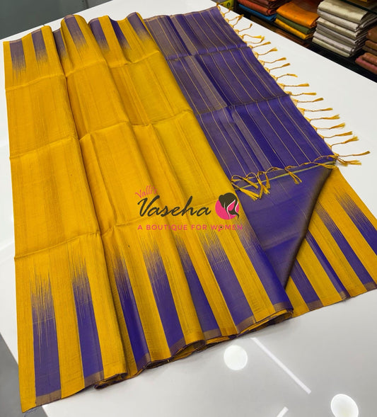 Pure Soft Silk Saree /Jute Duppion Silk - VVPJS001