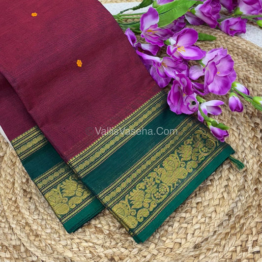 Kanchi Cotton Saree - VVKCS012