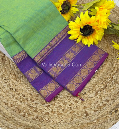 Kanchi Cotton Saree - VVKCS008