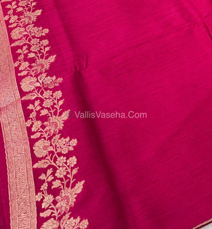 Banarasi - Heritage Silk - Semi Kathan Silk -   Pink Shade - VVBHS008