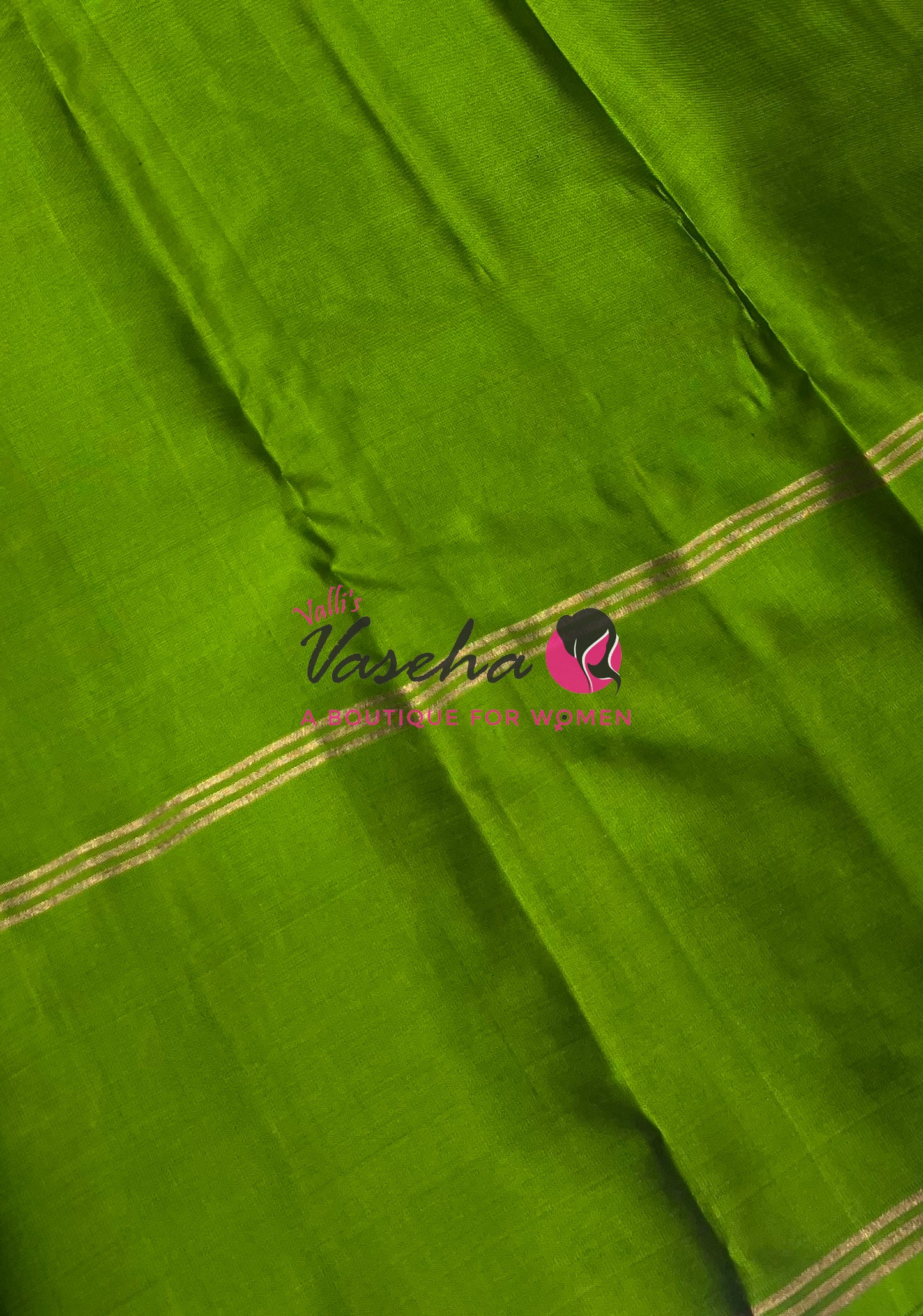 Half Mix - Pure Soft Silk Saree - Long Retta Petta Border with Butta - VVPSS084