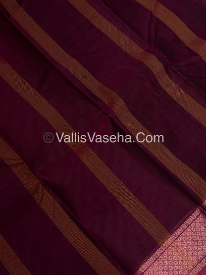 Dhaka Cotton Saree - VVDCS002