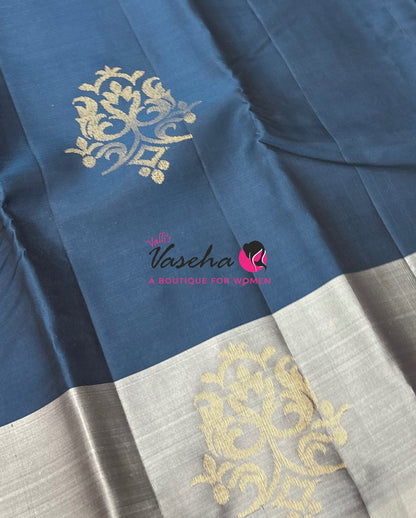 Half Mix - Pure Soft Silk Saree - VVPSS104