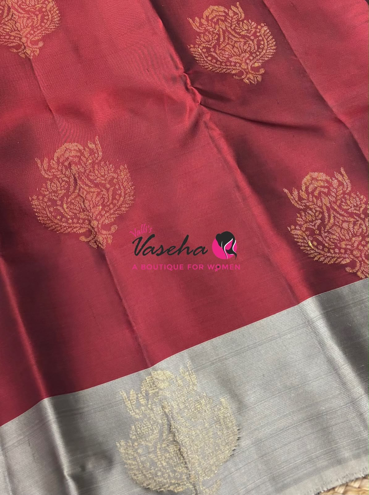 Half Mix - Pure Soft Silk Saree - VVPSS155