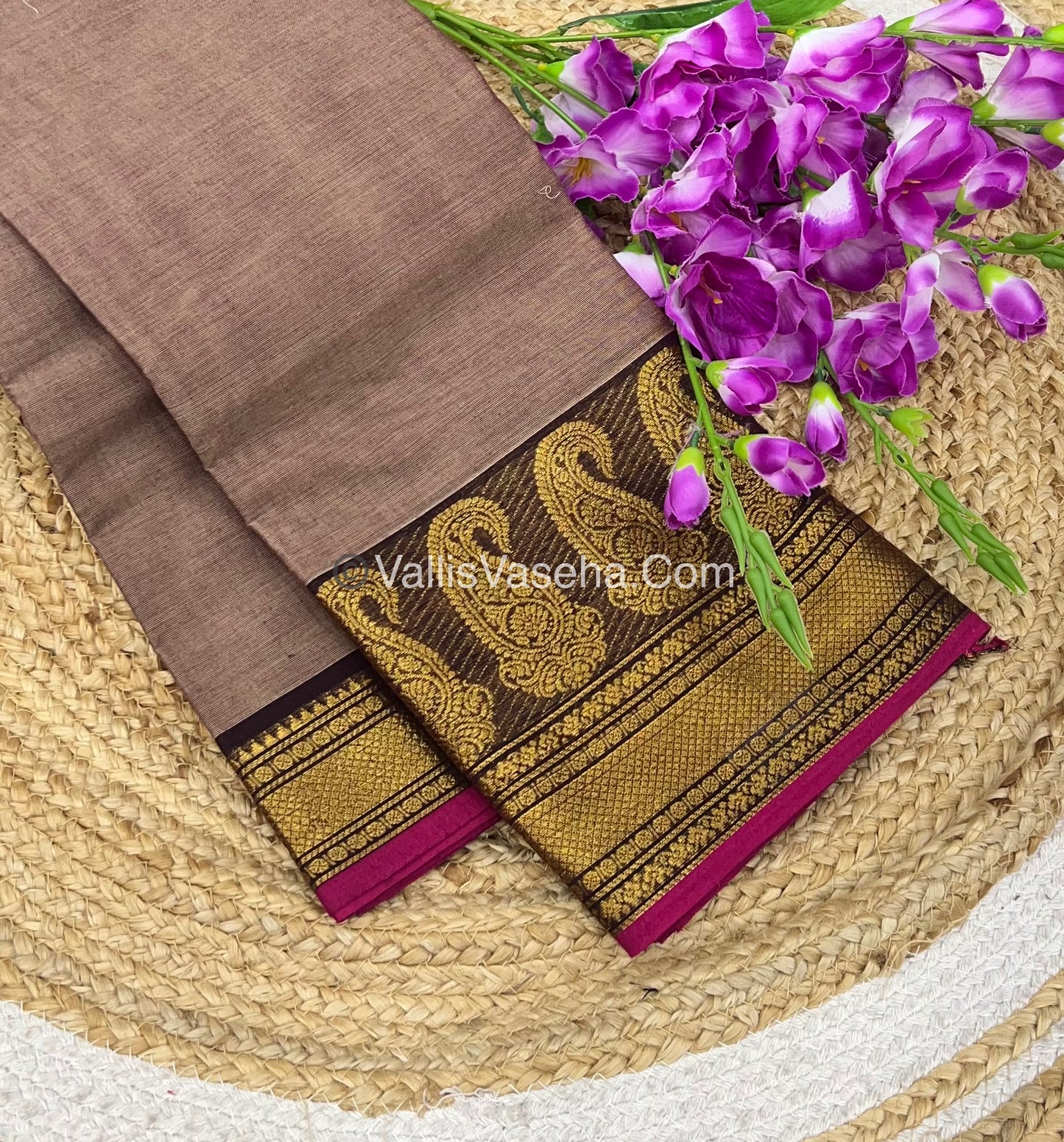 Kanchi Cotton Saree - VVKCS015