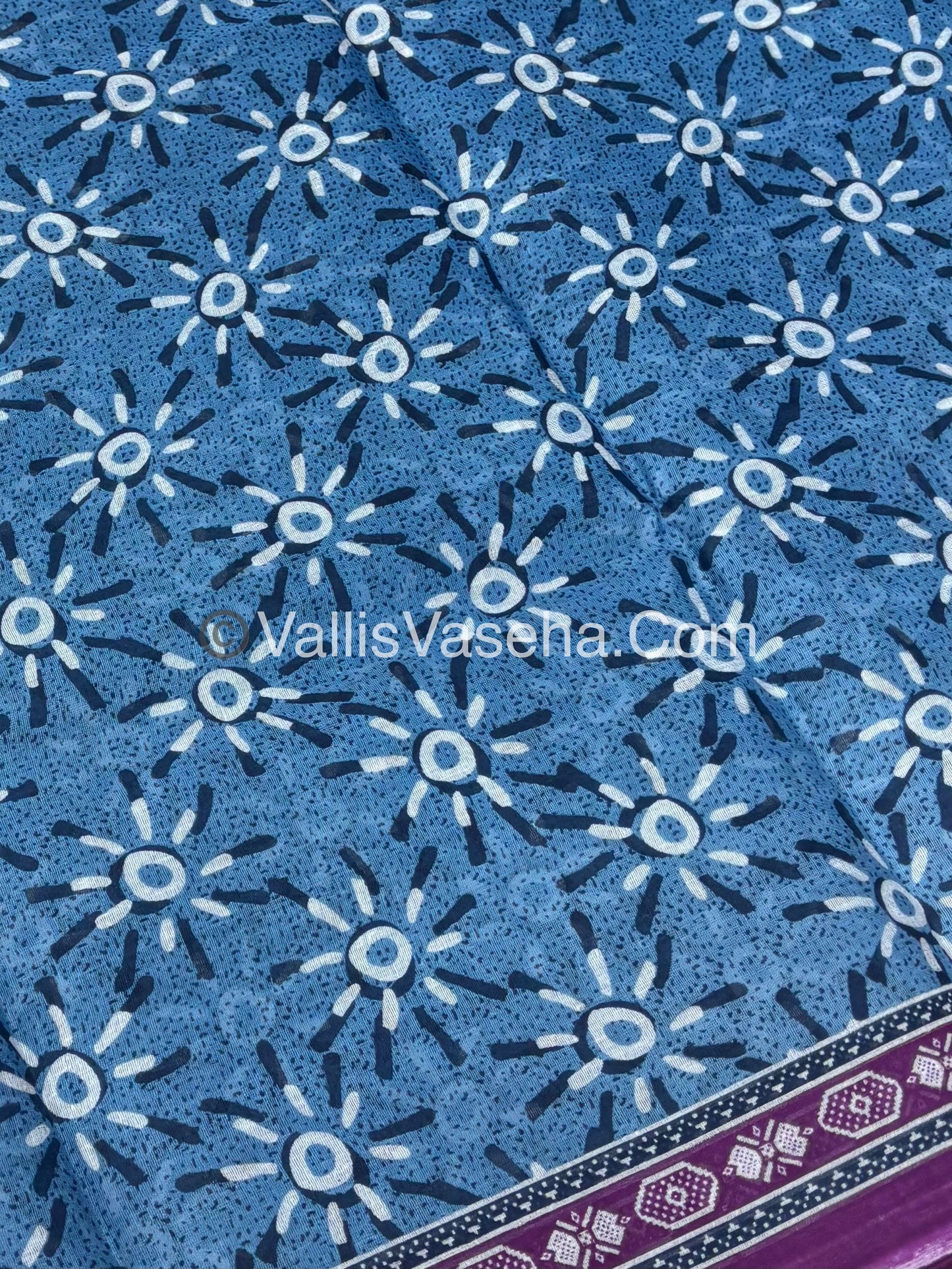 Pure Cotton Voile Saree | VVPVC003