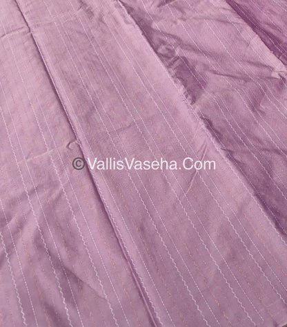 Semi Silk Saree - Aarani Pattu Style - VVSSS005.