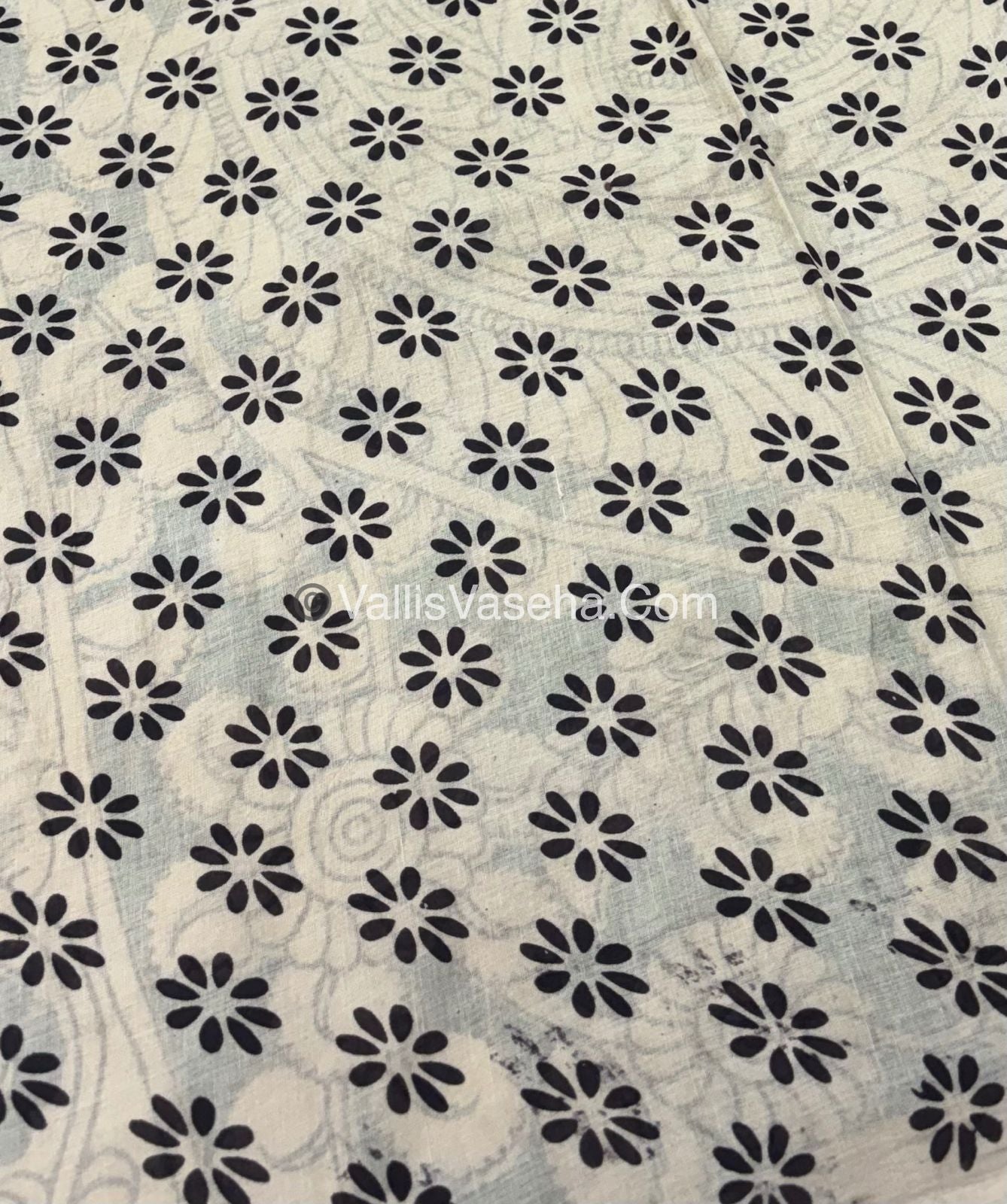 Pure Kalamkari Cotton Saree - VVPKC002