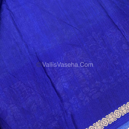 Budget Friendly Sarees - Casual Wear Sarees - Crackle Silk - VVCS002
