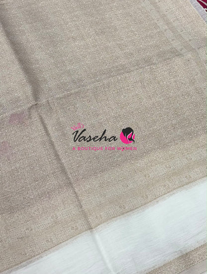 Banarasi - Heritage - Contrast  - Retta Petta border - VVBHS017