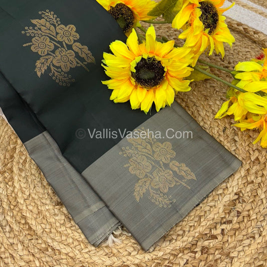 Half Mix - Pure Soft Silk Saree - VVPSS049