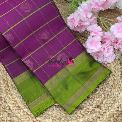 Half Mix - Pure Soft Silk Saree - VVPSS156