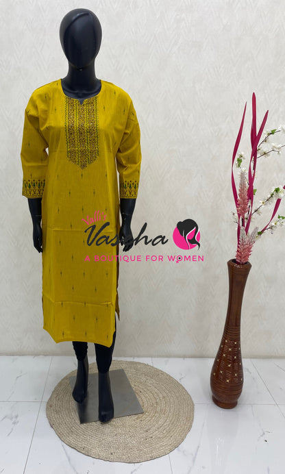 Ready Made - Kurti - Straight Cut - VVRK003