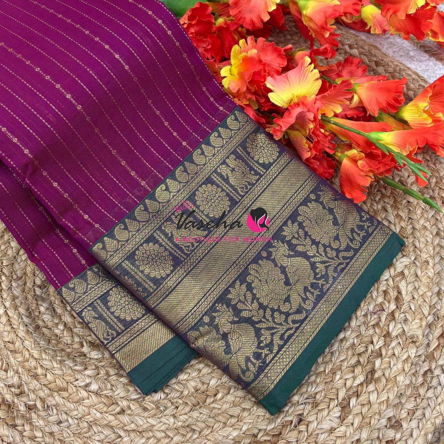 Kanchi Cotton Saree - VVKCS022