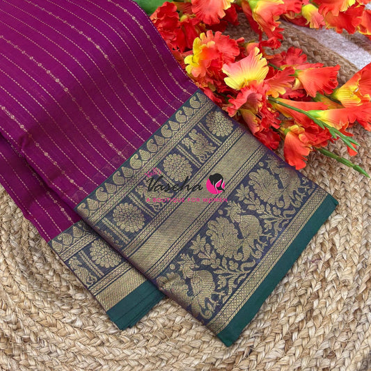 Kanchi Cotton Saree - VVKCS022