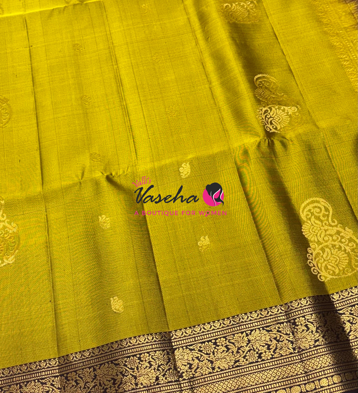 Pure Soft Silk Saree - Kanchi Border - VVPSS033