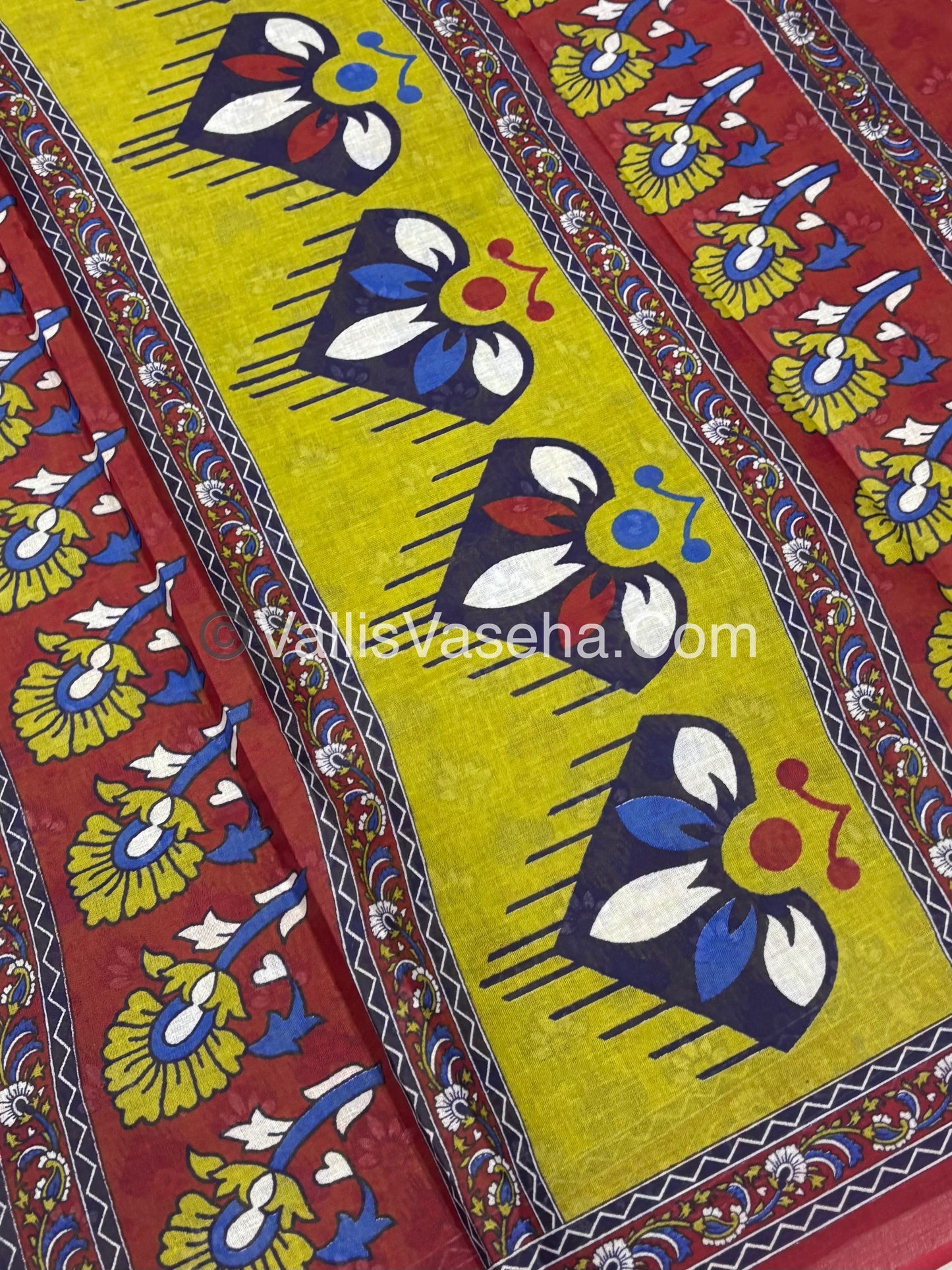 Pure Cotton Voile Saree | VVPVC001