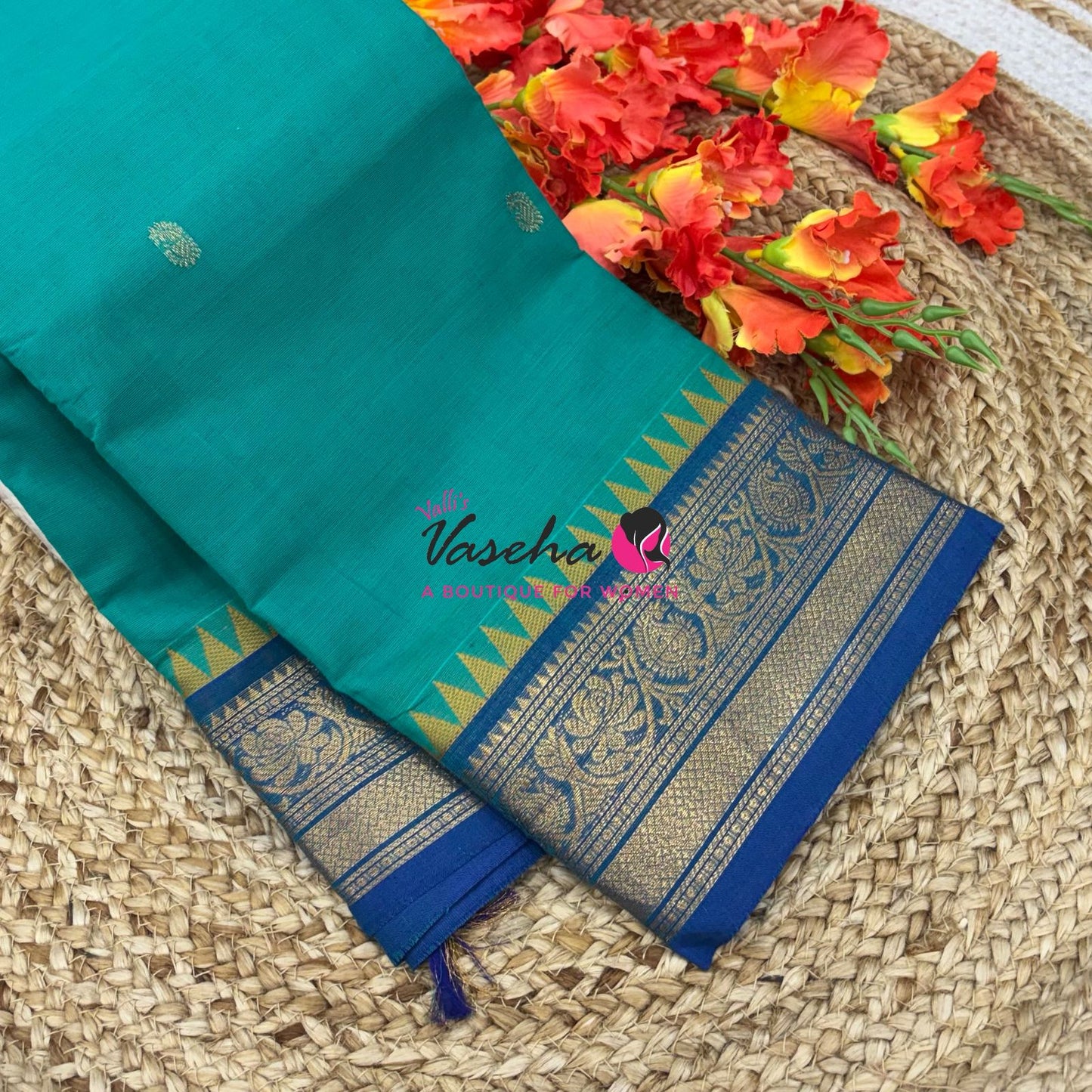 Kanchi Cotton Saree - VVKCS026
