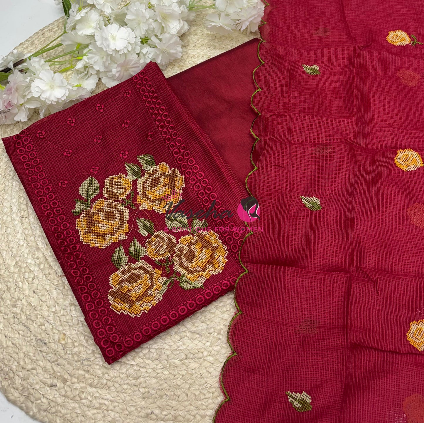 Unstitched Kota  Salwar Material  | VVUSM032
