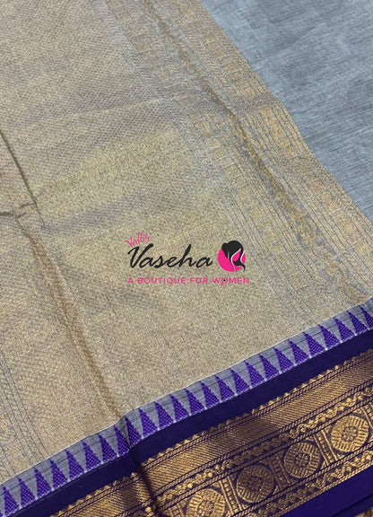 Kanchi Cotton Saree - VVKCS023