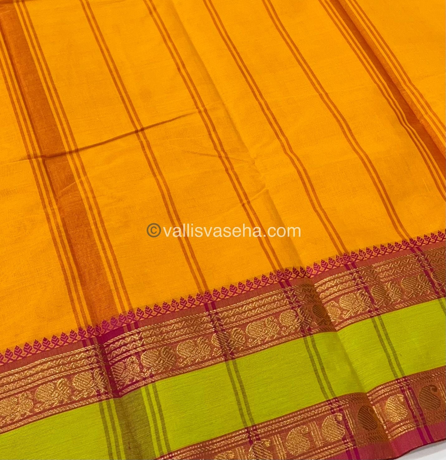 Kanchi Cotton Saree - VVKCS009