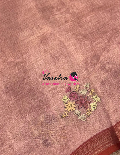 French Knot - Tissue Saree  - VVLFN019