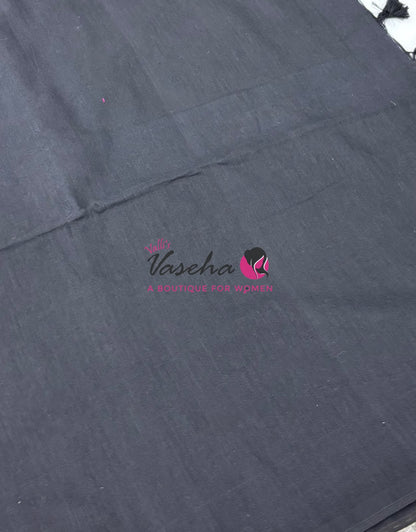 Kadhi Cotton Sarees with Kalamkari Blouse - VVKCK002