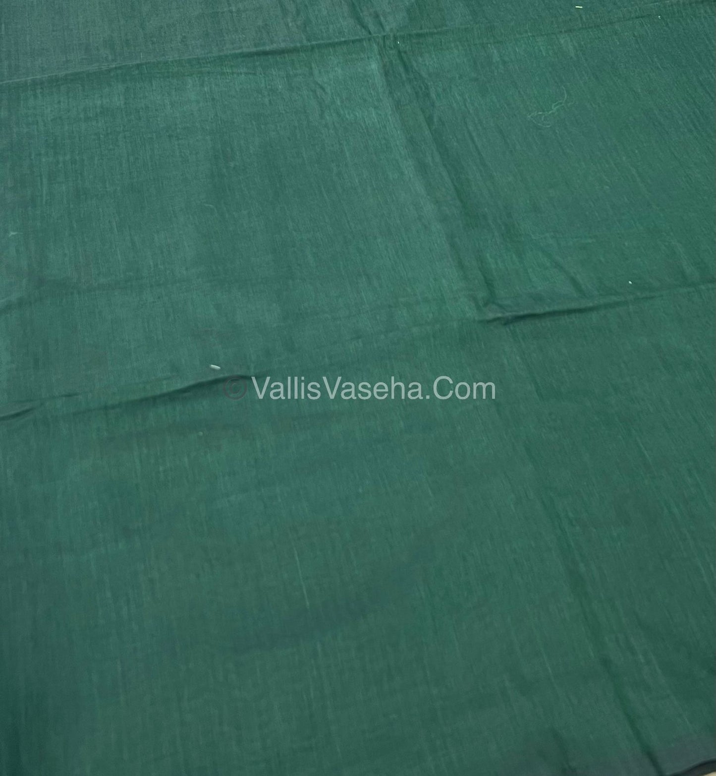 Khadi Cotton Sarees with Kalamkari Blouse - VVKCK001