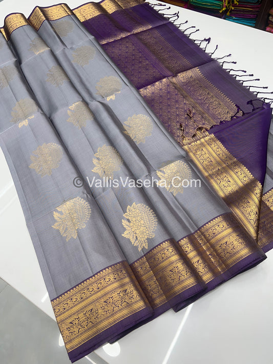 Pure Soft Silk Saree - Kanchi Border - VVPSS033