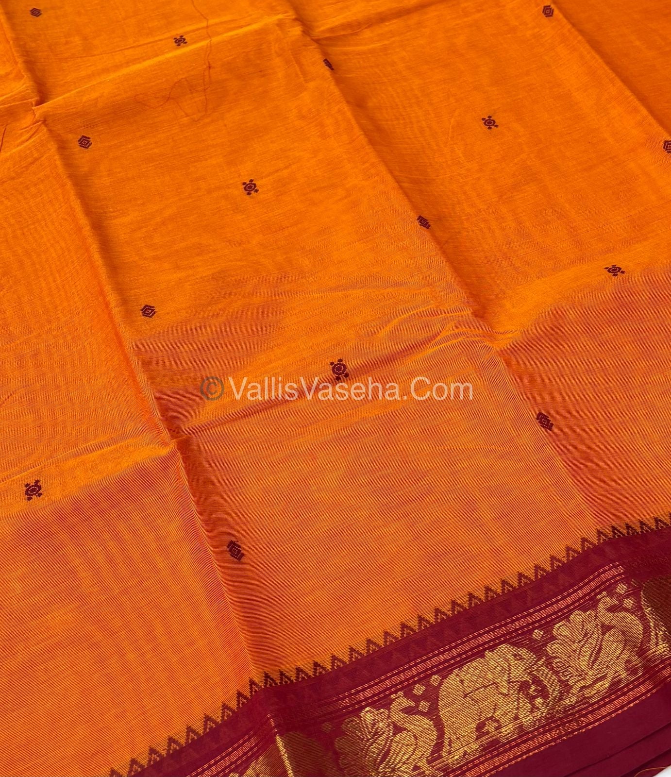 Kanchi Cotton Saree - VVKCS017