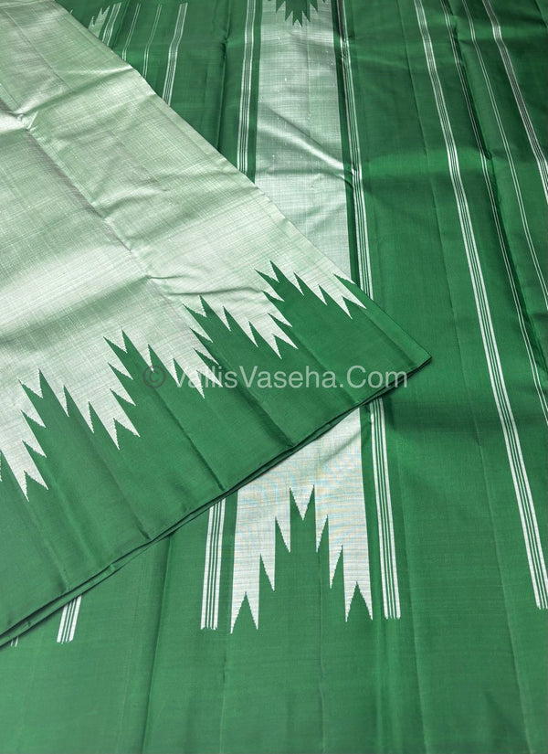 Pure Kanchipuram Silk Saree - Thalampoo - VVPS029