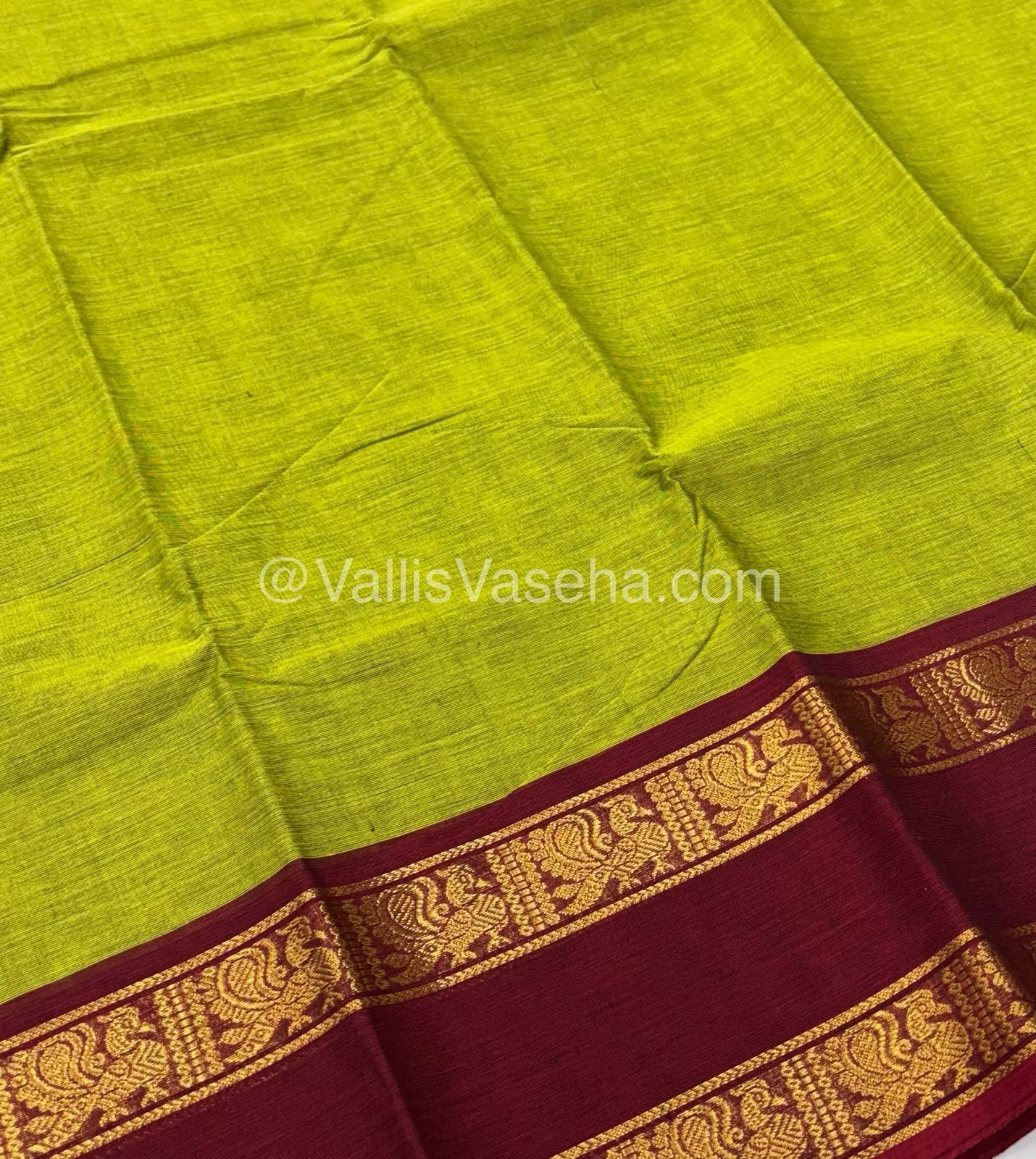 Kanchi Cotton Saree - VVKCS016
