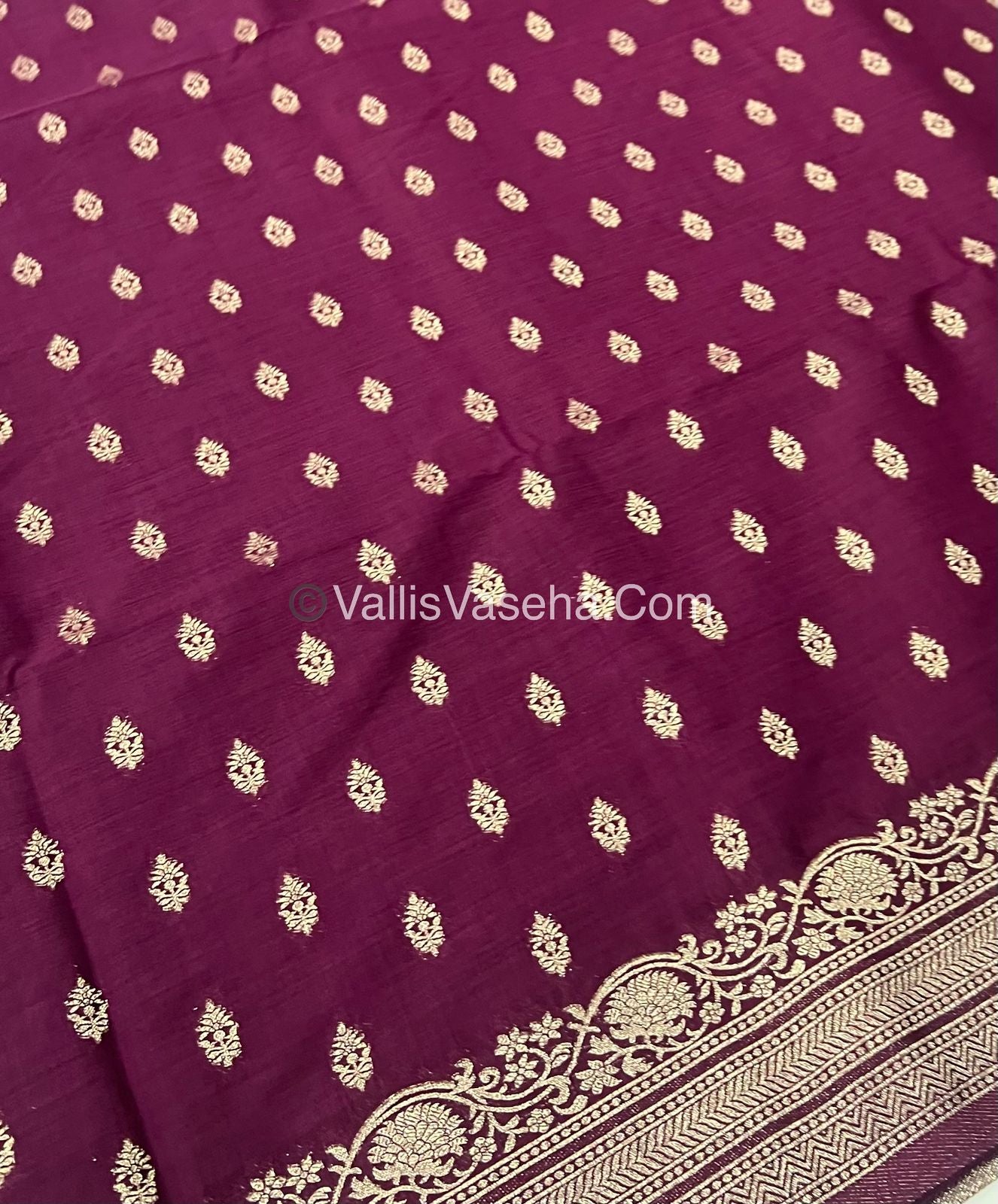 Banarasi - Heritage Silk - Semi Kathan Silk - Yellow Green Shade - VVBHS006