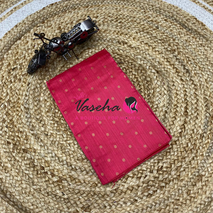 Blouse Bit - Pack Of 10pcs - Assorted-  Semi Raw Silk - Coin Butta - 1 mtr - VVBB004