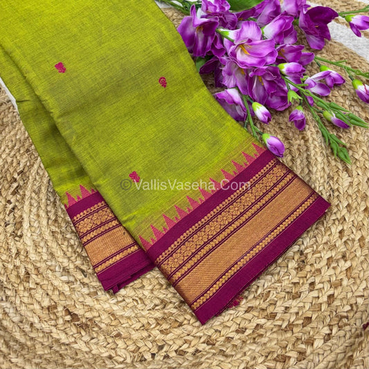 Kanchi Cotton Saree - VVKCS017