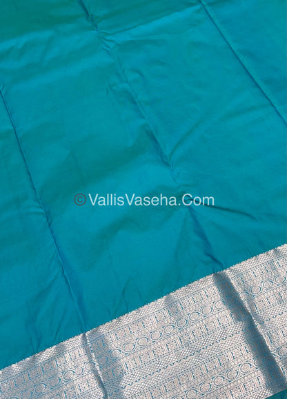 Semi Kanchipuram Silk - Vairavoosi Pattern  - VVSKS001