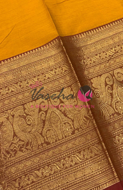Kanchi Cotton Saree - VVKCS024