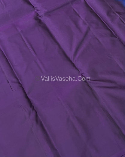 Half Mix - Pure Soft Silk Saree - VVPSS030