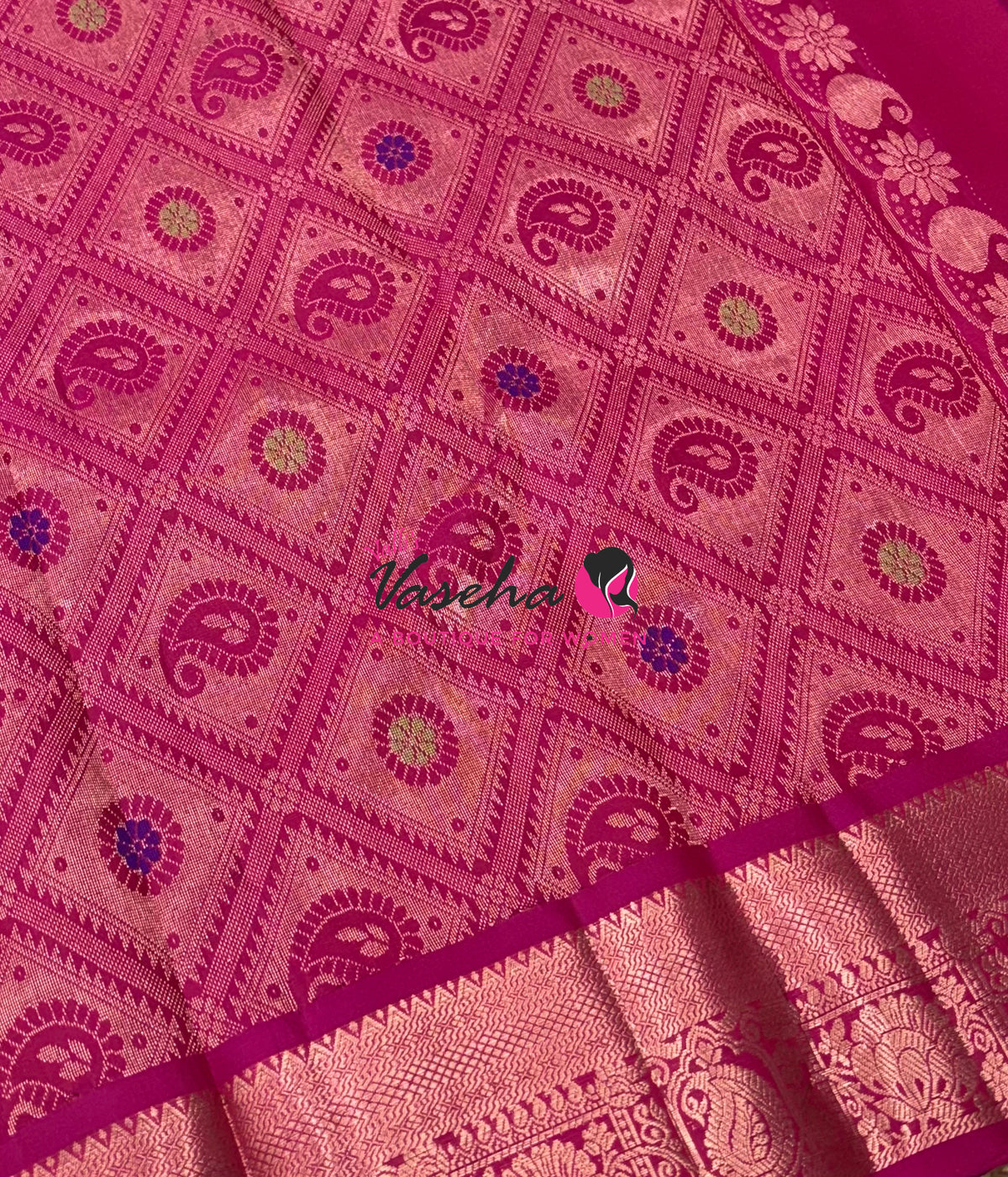 Half Mix - Pure Soft Silk Saree - VVPSS031