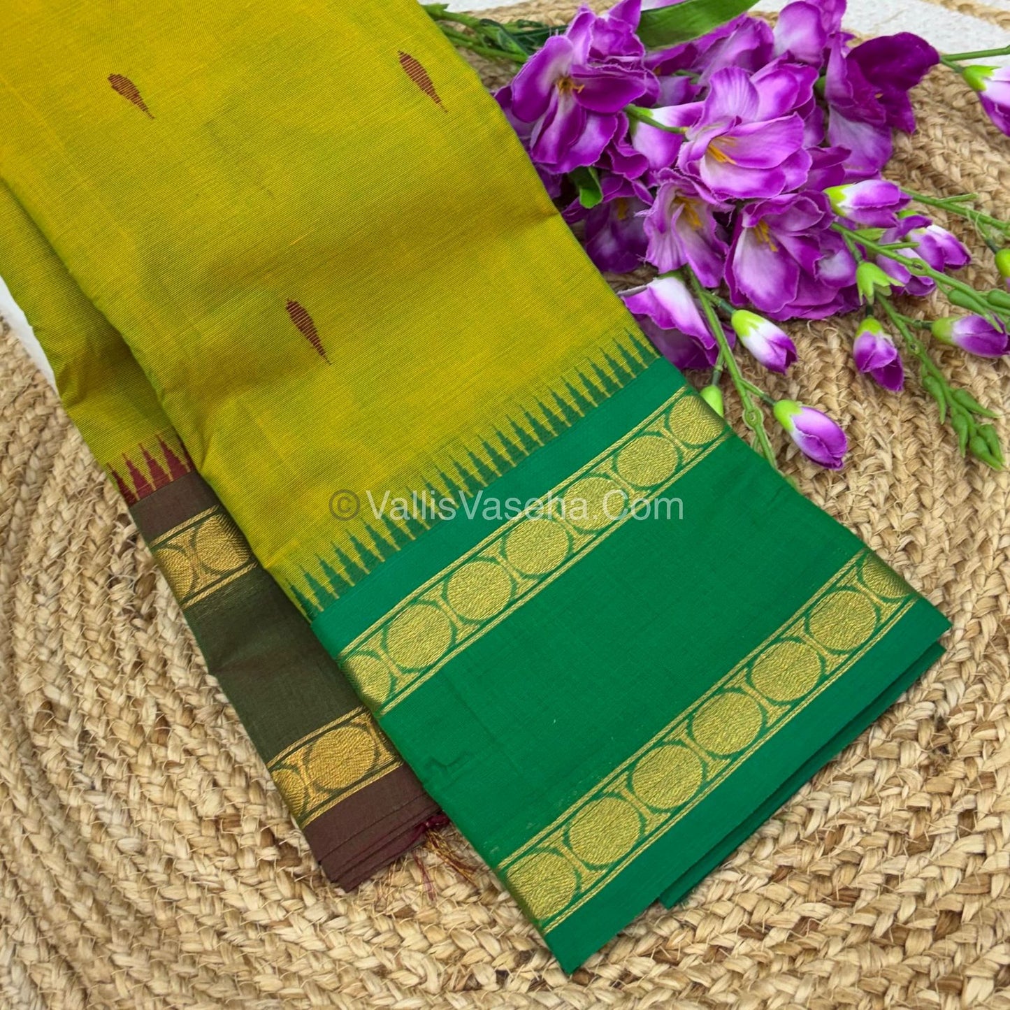 Kanchi Cotton Saree - VVKCS017