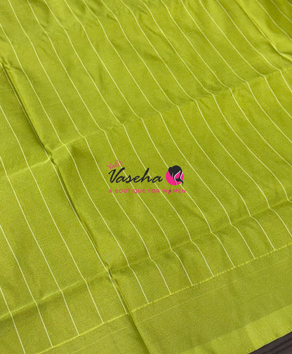 Vazhai Pattu Saree / Banana Pith - With Blouse - VVVPS003
