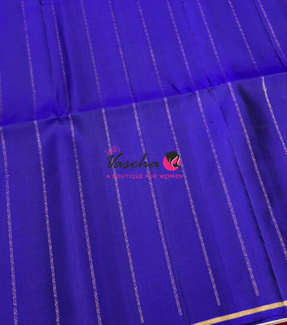 Pure Soft Silk Saree  - Blue Shade - VVPSS151