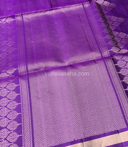 Pure Soft Silk Saree -Half Gold Zari Border - VVPSS032