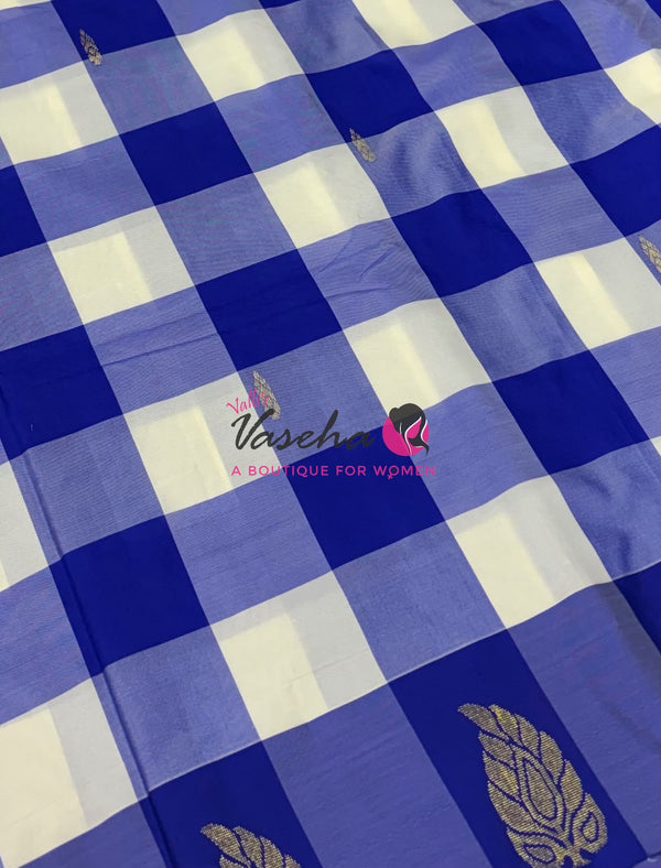 Pazhum Palamum checks - Semi Silk Sarees - VVSSS003