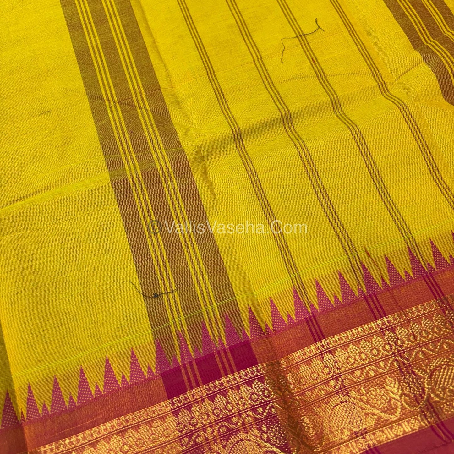 Kanchi Cotton Saree - VVKCS018