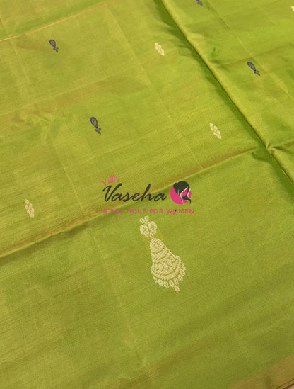 Vazhai Pattu Saree / Banana Pith - With Blouse - VVVPS002