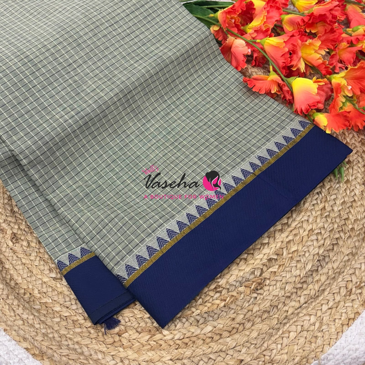 Chettinadu Cotton Saree - VVCCS003
