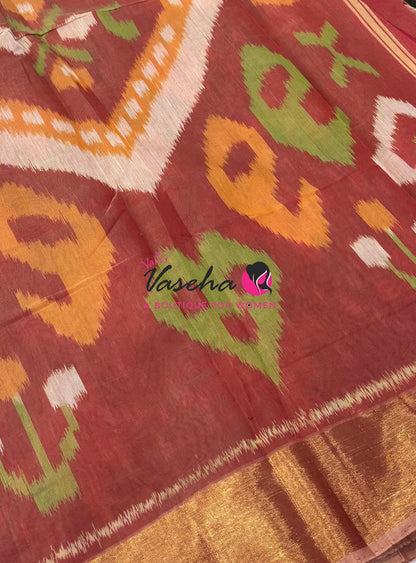 Kota Pochampally Cotton - Light Weight - VVKPS002