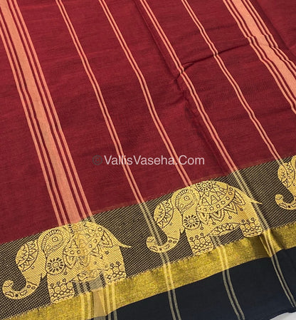 Chettinadu Cotton Saree - VVCCS001