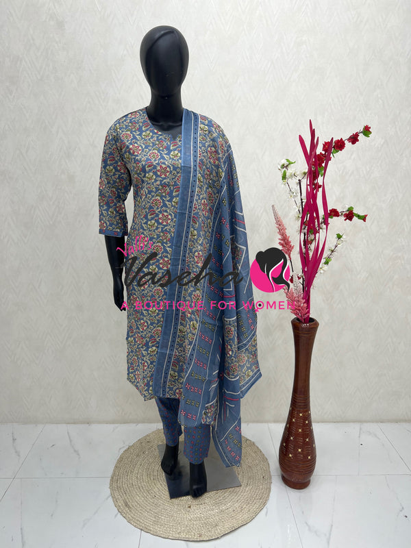 Ready Made - Salwar, Kameez & Duppatta(3pc) - Printed - VVRBS007